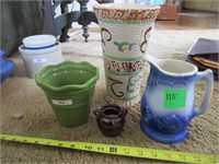 4 pc pottery lot