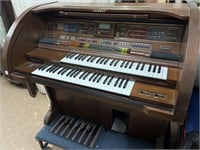 Lowery organ great condition with bench!! 
Self