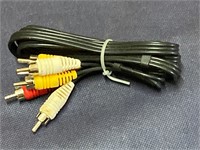 RCA Video and Stereo Connection Cables