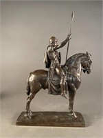 Emmanuel Fremiet, 'Cavalier Romain,' bronze