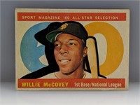 1960 Topps #554 Willie McCovey HN All Star HOF