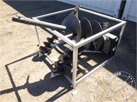 Unused Skid Steer Hydraulic Auger