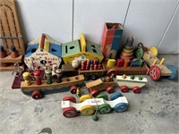 Vintage Wooden Holgate Nursery & Tactile Toys