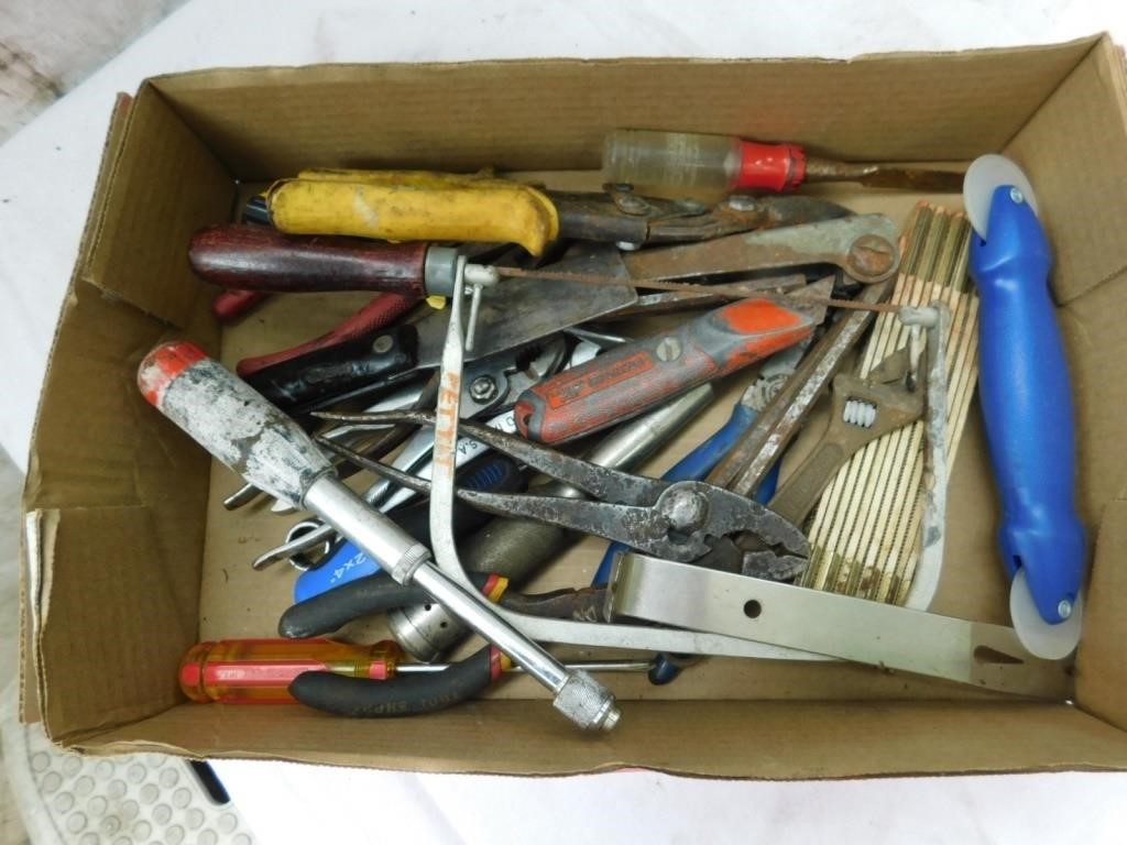 Miscellaneous hand tools.