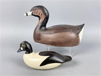 2 Paul Casson Duck Decoys, Au Sable, NY, 1