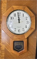 Regulator Battery Wall Clock