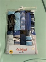 size large 10/12  pack of 10 boxer briefs boys