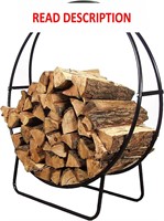 Sunnydaze 48 Firewood Log Rack - Indoor/Outdoor
