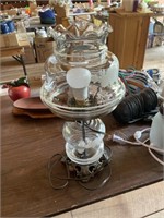 electric hurricane lamp