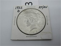 1922-D Silver Peace Dollar  ***Tax Exempt***