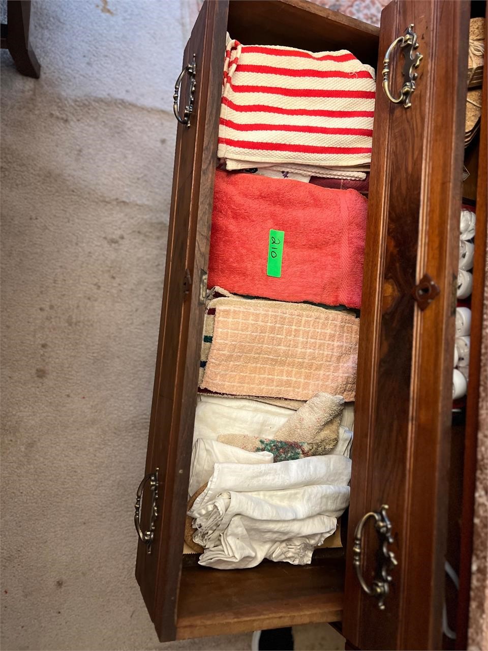 Contents of Drawer • Dish Towels • Misc.