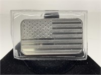 U.S. Flag 1 OZ Silver Bar