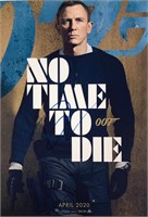 007 No Time to Die Photo Autograph