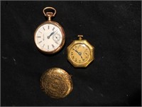 Ladies Pocket Watches (Hampden & Swiss)