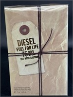 Unopened Diesel Fuel For Life Perfume and Pouch
