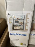Brightroom 5 tier wide wire shelf