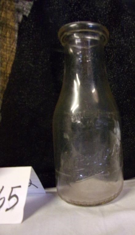 1 pt. milk bottle (hoosier rushville)