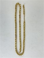 10k Hollow Gold Necklace - As Is