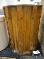 Wooden Trash Can