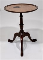 End table - Chambers, Baltimore, dish top has