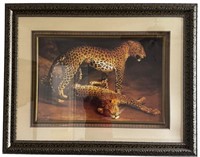 Large Leopard Art Print