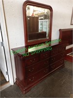 Sley Bed & Dresser with Mirror