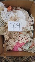 Generous Box Lot of Crochet Items