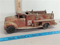 Vintage tonka fire truck toy