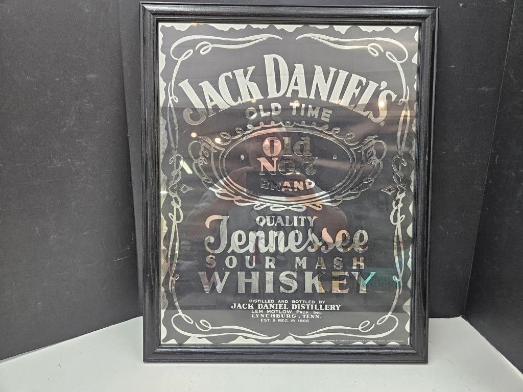 Jack Daniels Whiskey Mirror 18 x 22"