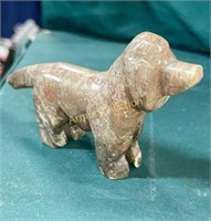 STONE DOG FIGURINE