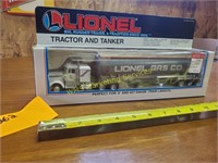 Lionel Gas Co. Tractor and Trailer