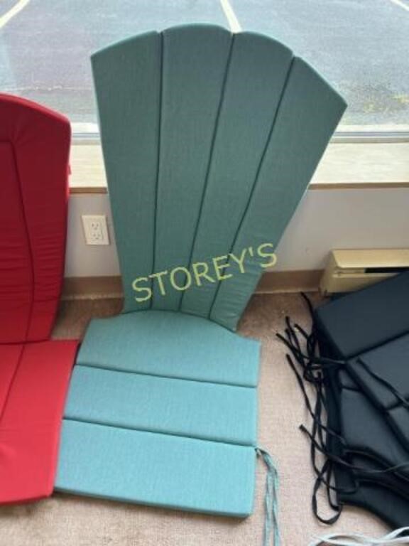 Blue Adirondack Chair Cushion