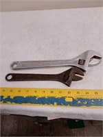 2 crescent wrenches