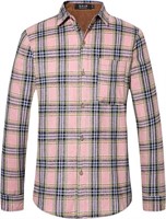 Men's Flannel Plaid Shirt