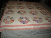Patchwork Quilt  67x62 inches