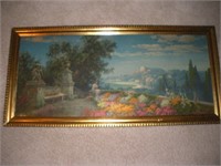 Vintage Framed Print  52x25 inches