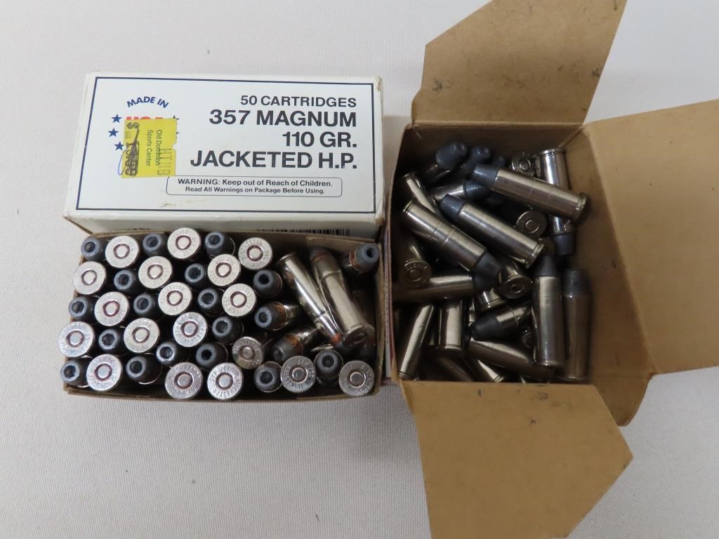 Box of 357 Mag. 38 SPL Ammo