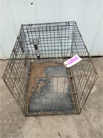 Portable animal cage 21x19x24