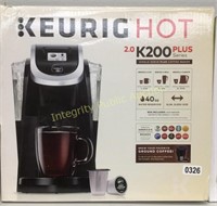 Keurig K200 Plus Coffemaker $120 Retail