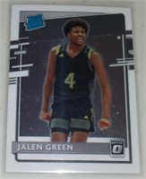 Jalen Green 2021 Chronicles Optic Rookie card 204