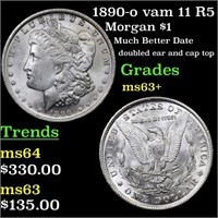 1890-o vam 11 R5 Morgan $1 Grades Select+ Unc