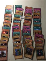 ASSORTED YUGIUH CARDS 1996 MOST SHOW CORNER WEAR