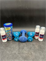 Dumb Bells, Joint Relief & Other Items