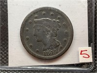 1845 LARGE CENT