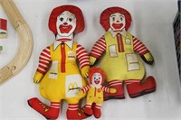 Ronald McDonald dolls
