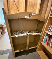 Wood Book Shelf Cabinet Top
