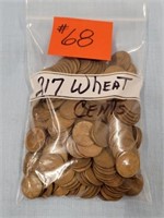 (217) Lincoln Wheat Cents