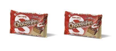 2 PACK 10 BARS Savorite ChocoWafers with Hazelnut