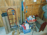 Handtruck / Stool and Misc. Lot