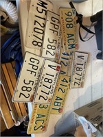 MD license plates 9 total